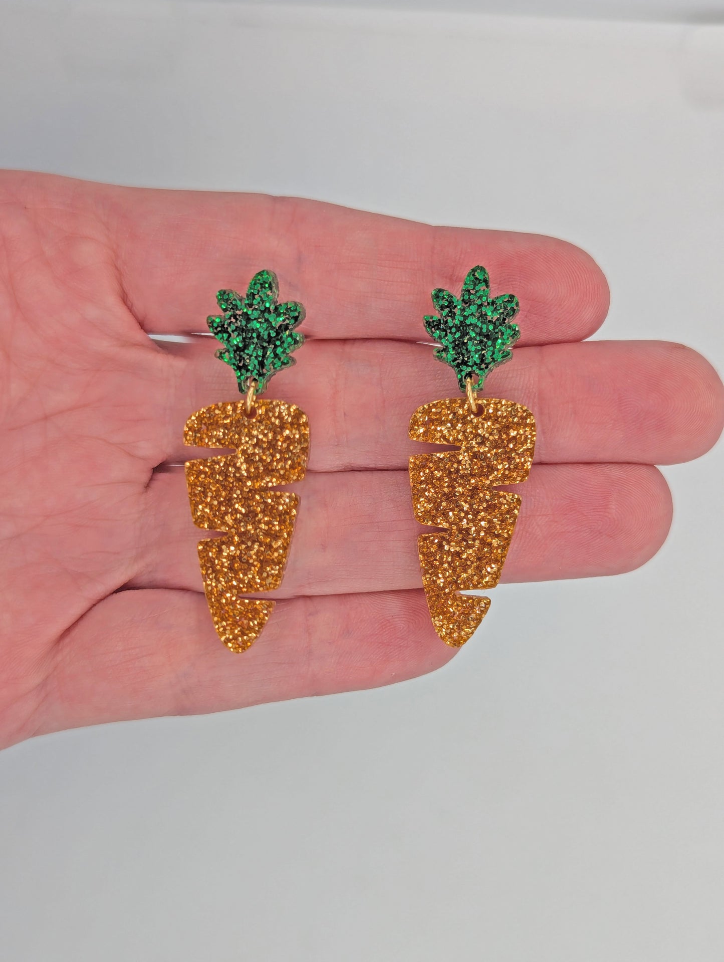Carrot Earrings