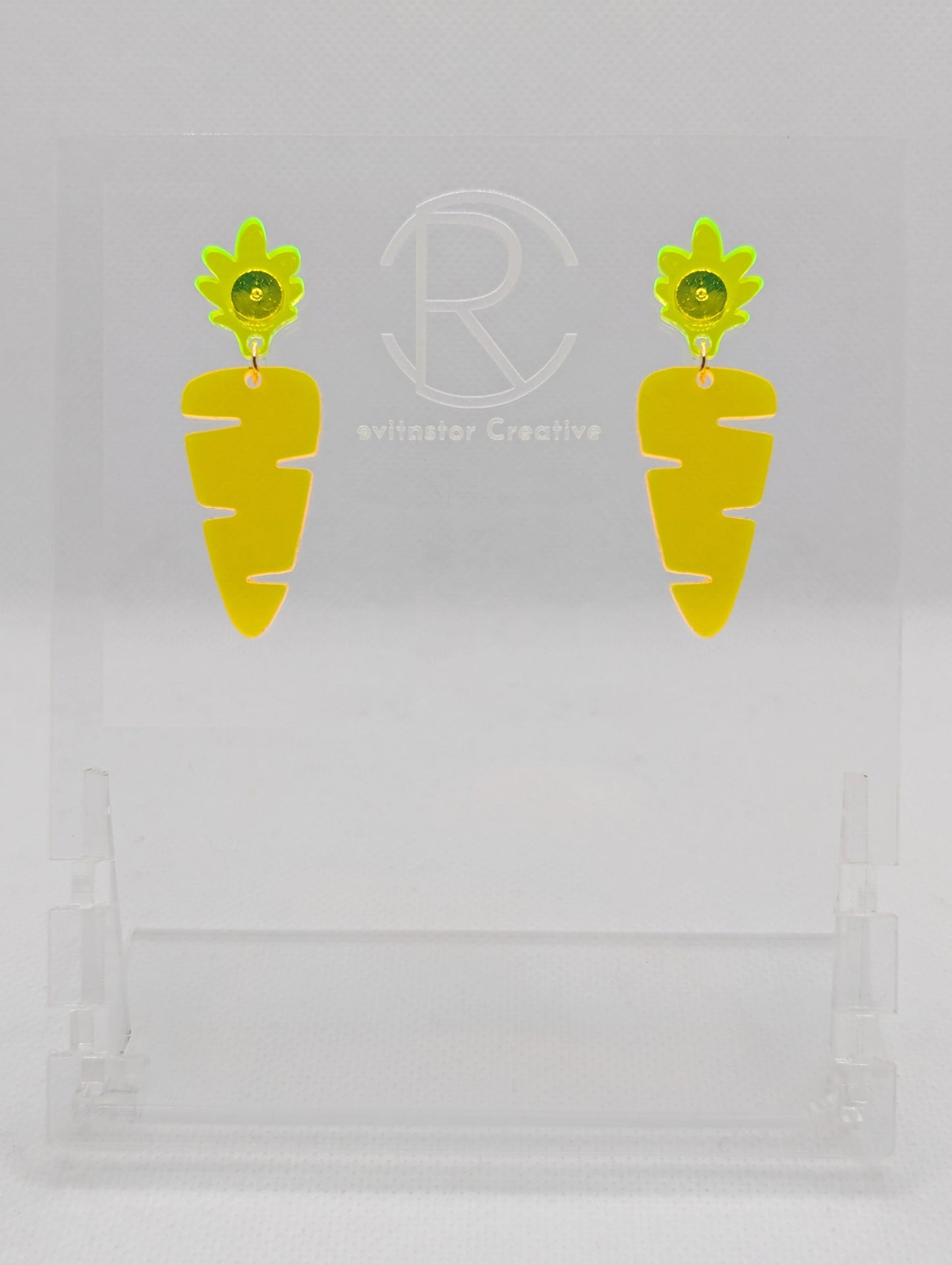 Carrot Earrings
