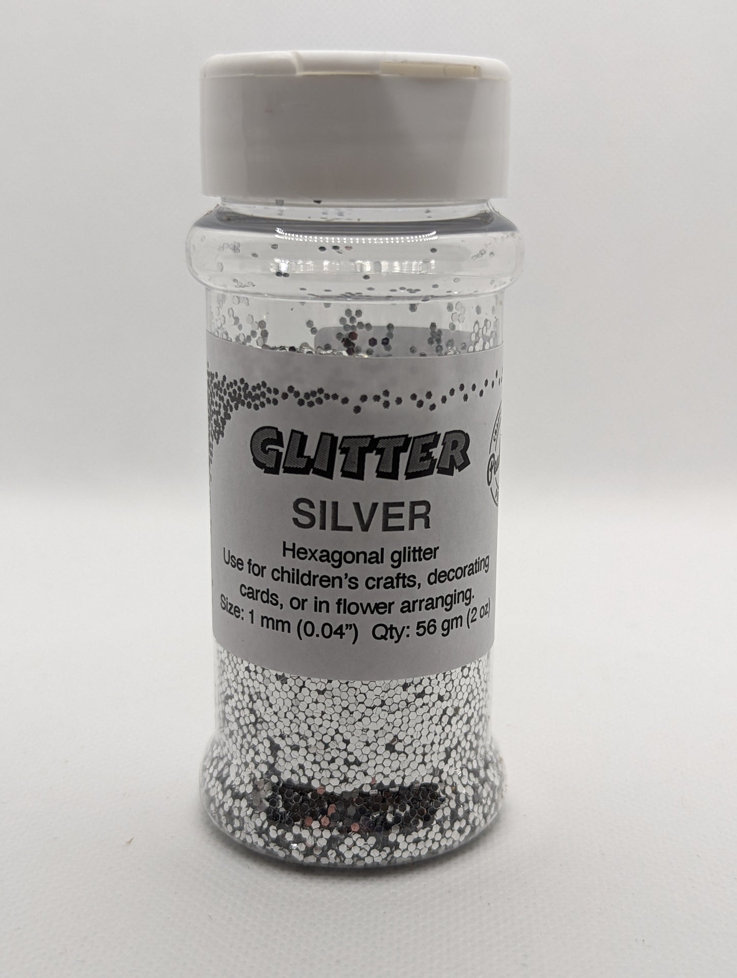 Glitter Shaker Pot 55g (2oz ) 1mm