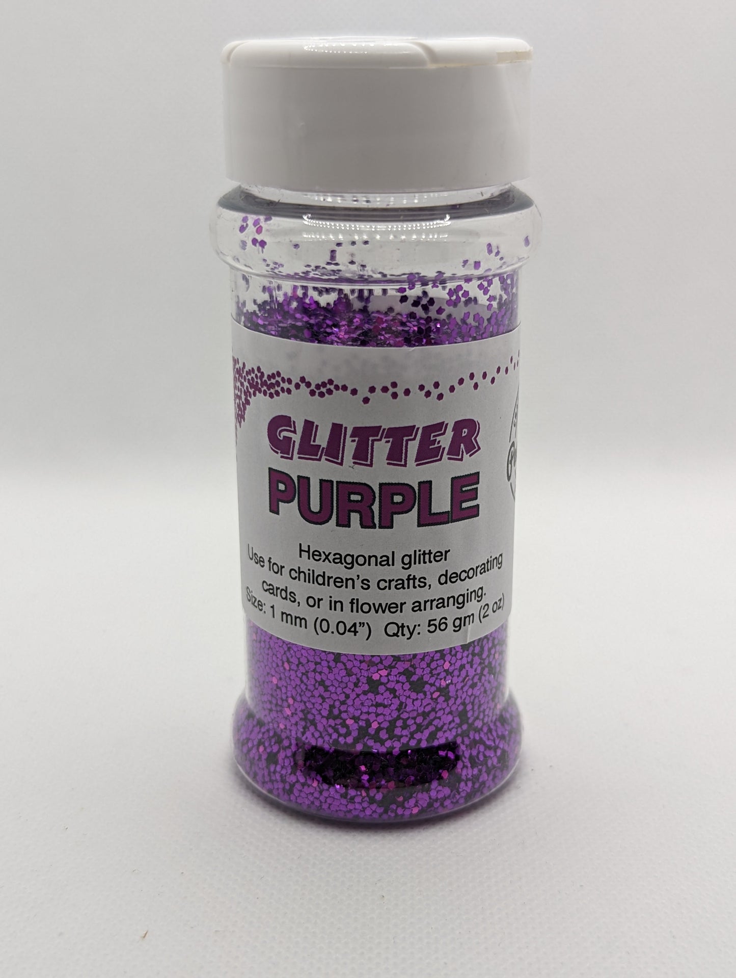 Glitter Shaker Pot 55g (2oz ) 1mm