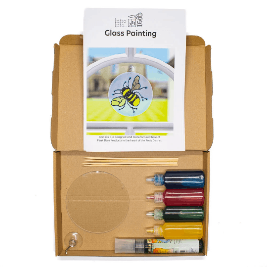 Glass Collection Kit Intro Into Glass Painting Starter Craft Kit DIY Arts Gift Present ...