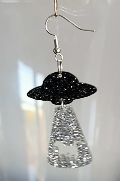 Flying Saucer Earrings