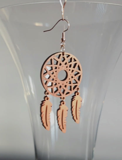 Dreamcatcher Themed Earrings