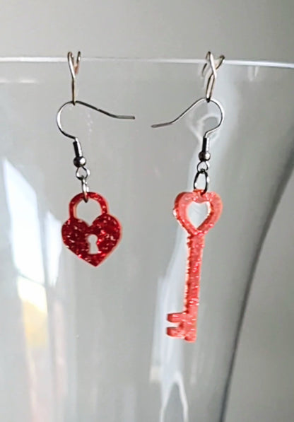 Key To My Heart Earrings